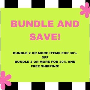 Bundle and Save Offer Sign